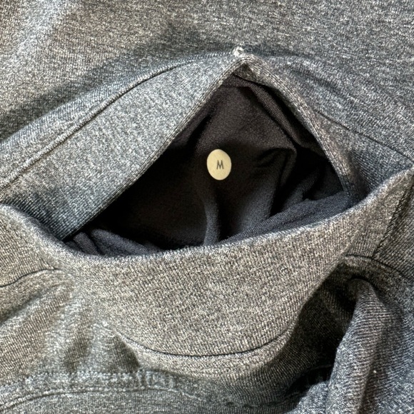 Lululemon Discipline Pant Pockets Casual Track Heather Gray Stretch men’s medium - Picture 9 of 11